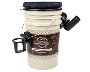 Fishing Caddy Camo XL™️- Plush Padded Swivel Seat